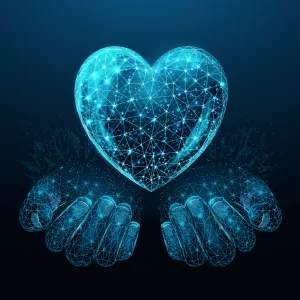 Herz in Haenden Als Fachaerztin fuer Innere Medizin und Kardiologie ist es meine Prioritaet Ihre Lebensspanne in ausgezeichneter Gesundheit durch Praevention zu verlaengern und die Langlebigkeit anpeilen.