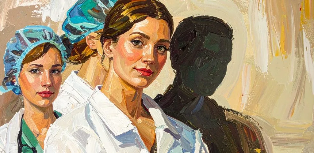 Weiße Kittel, schwarze Schatten